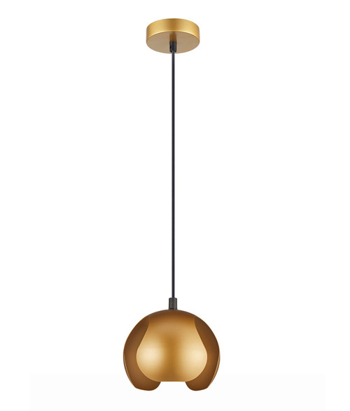 Pendant Light 15cm Gold Iron E27 72W Adjustable Cord