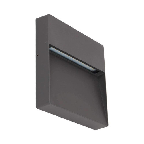 Step Light Grey 22cm Square 5000K 9W 900lm IP65 12V