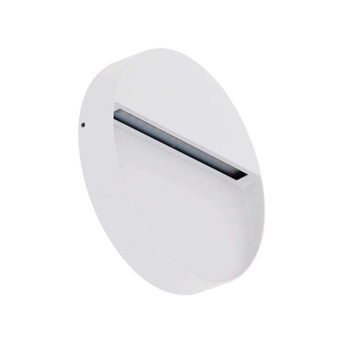 Step Light White 22cm Round 3000K 9W 800lm IP65 12V