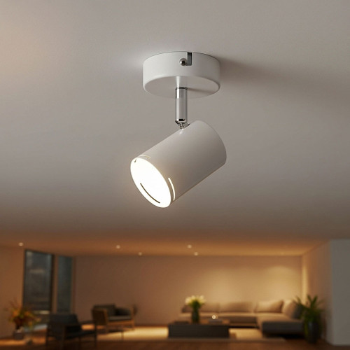 1 Light Spotlight GU10 Matt White O211