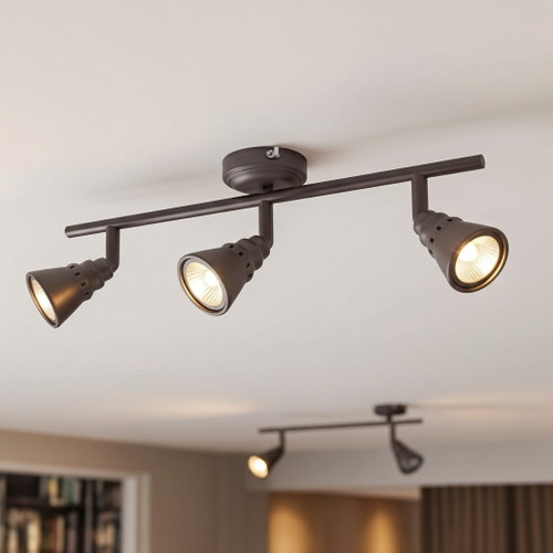 Fashionista 3-Light GU10 Spotlight Rubbed Bronze