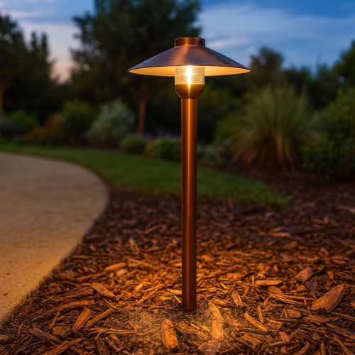 Copper Elegant 160 12V Path Light