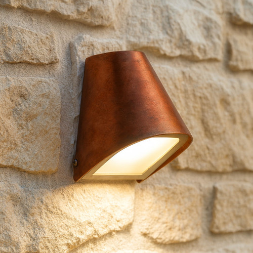 Copper Outdoor Wall Light 35W IP44 GU10