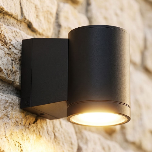 Black Wall Light Marine Grade IP65 GU10