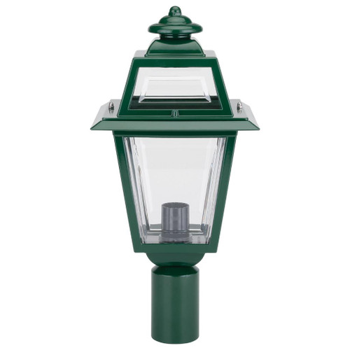 Avignon Post Top Light - Green Finish / B22