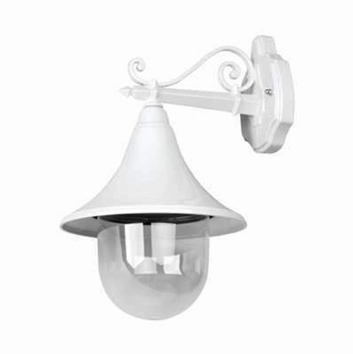 Industrial Hanging Wall Light White Finish / E27