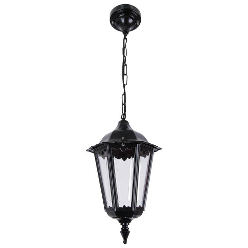 Chester Pendant Light - Black / B22