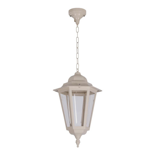 Turin Large Pendant Light - Beige Finish / B22