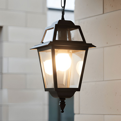 Neoclassic Pendant Light Black Finish B22