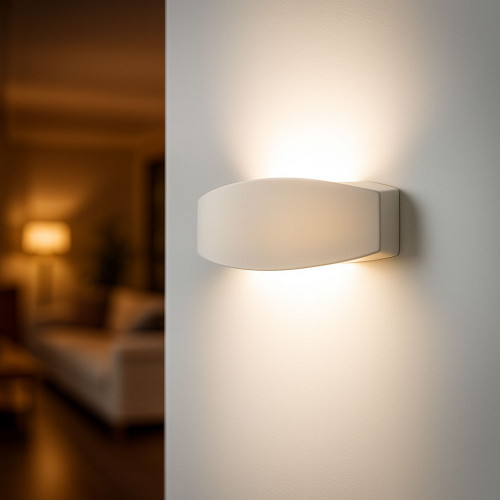 Ceramic Wall Uplight Earthy, G9