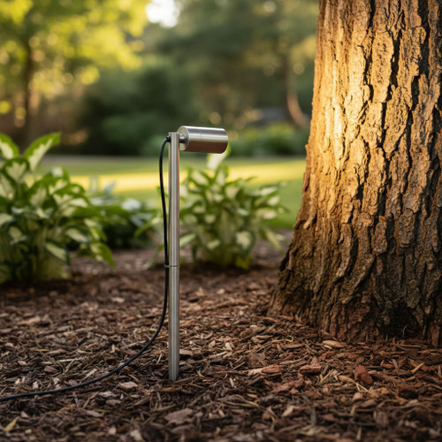 Chic Modern Garden Spike 12V Tall Adjustable 1 Light II