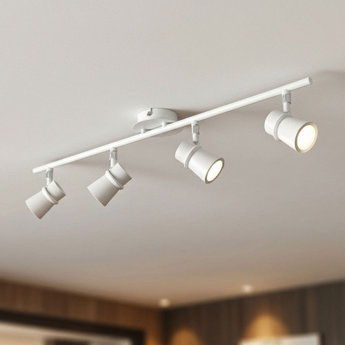 4 Light Spotlight GU10 Spotlights White O407