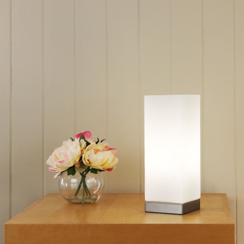 Opal Matt Linear Square Touch Lamp Brchr