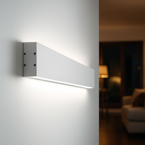 Contemporary LED 30W Wall Light White 1.2m