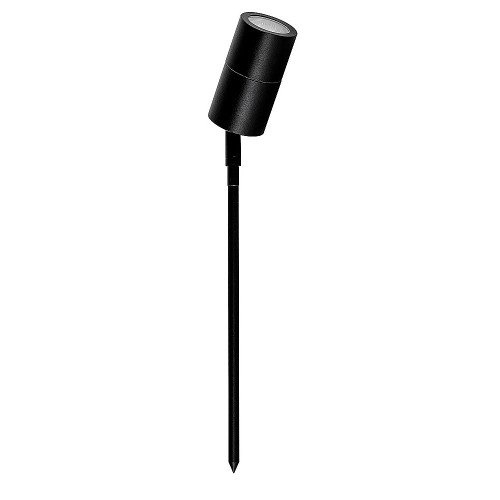 Black Aluminium Adjustable 12V Spike Light MR16