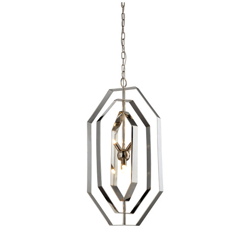Modern Pendant with 4 Globes