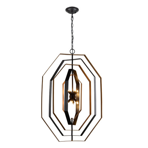 Modern Pendant with 8 Globes