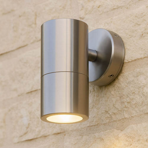 Marine Grade 316 Stainless Steel Wall Light 240V GU10 35W IP65 13cm