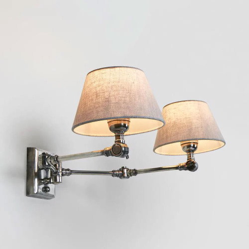 Classic Silver Wall Lamp WRC