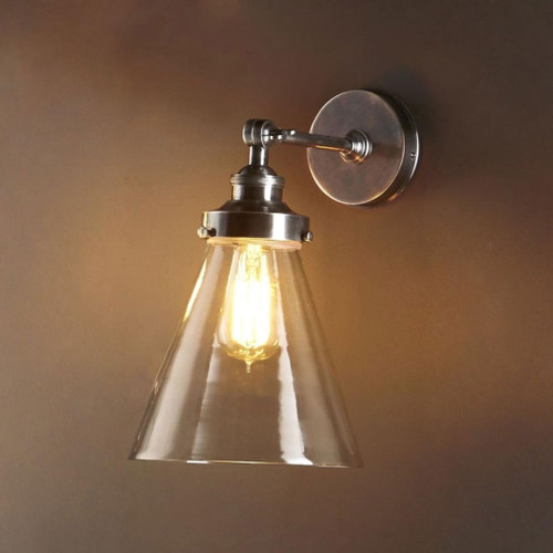 Classic Silver Wall Lamp FRN