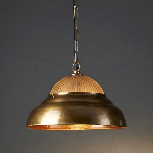 Antique Brass Pendant Light ATR