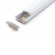 ALP001 Aluminium Profile With PMMA Opal Diffuser 1M Polycarbonate 17.1x8mm