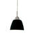 40W Modern Black Glass Shade Pendant