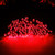 Red Solar powered Christmas Lights 17m Length