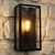 Black Wall Light Marine Grade 240V E27 60W IP44 400mm