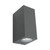 Up Down Light 240V Marine Grade IP44 150mm Charcoal