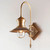 Wall Light Sleek Lantern 600mm 40W Antique Brass