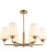 Pendant Light Classic Sleek 530mm 72W Matt Gold