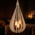 Pendant Hanging Tear drop 3 Lights 768mm 60W Winter Moss