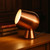 Copper Touch Lamp Smooth Unique Shaped 175mm 25W