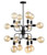 Pendant Light Modern Unique 460mm 72W Matt Black