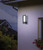 Dark Grey Outdoor Wall Light Sleek Vertical 3000K 175lm 280mm 9W