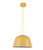 Pendant Light Modern High Dome 155mm 40W Matte Yellow