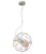 Matte White Pendant Hanging Spherical 255mm 72W