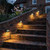 Step Light Semi-Circle 12V 3000K 107lm 47mm 1W Bronze Age