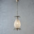 Pendant Light Small, Brass PCO
