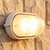 White Outdoor Wall Light 7.5W 500lm IP54 3000K 107mm