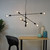 Statement Pendant Light 6 x 42W E27 Black