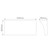 Indoor Wall Light 120W G9 350mm White Made In Italy