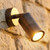 35W Wall Spotlight Adjustable GU10 IP65 110mm Antique Brass