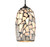 Dark Stone Pendant Hand Blown 60W E27 252mm