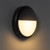 Marine Grade Vandal Resistant Wall Light 25W 1400lm IP65 IK08 Tri Colour 300mm Black Eyelid