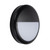Marine Grade Vandal Resistant Wall Light 25W 1400lm IP65 IK08 Tri Colour 300mm Black Eyelid