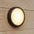 300mm Marine Grade Wall Light 25W 2350lm IP54 IK08 Tri Colour Round Black