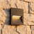 Black Wall Light Vandal Resistant 4W 200lm IP65 IK08 3000K 115mm Square