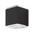 Up Down Light Vandal Resistant 20W 700lm IP65 IK08 5000K 145mm Textured Black